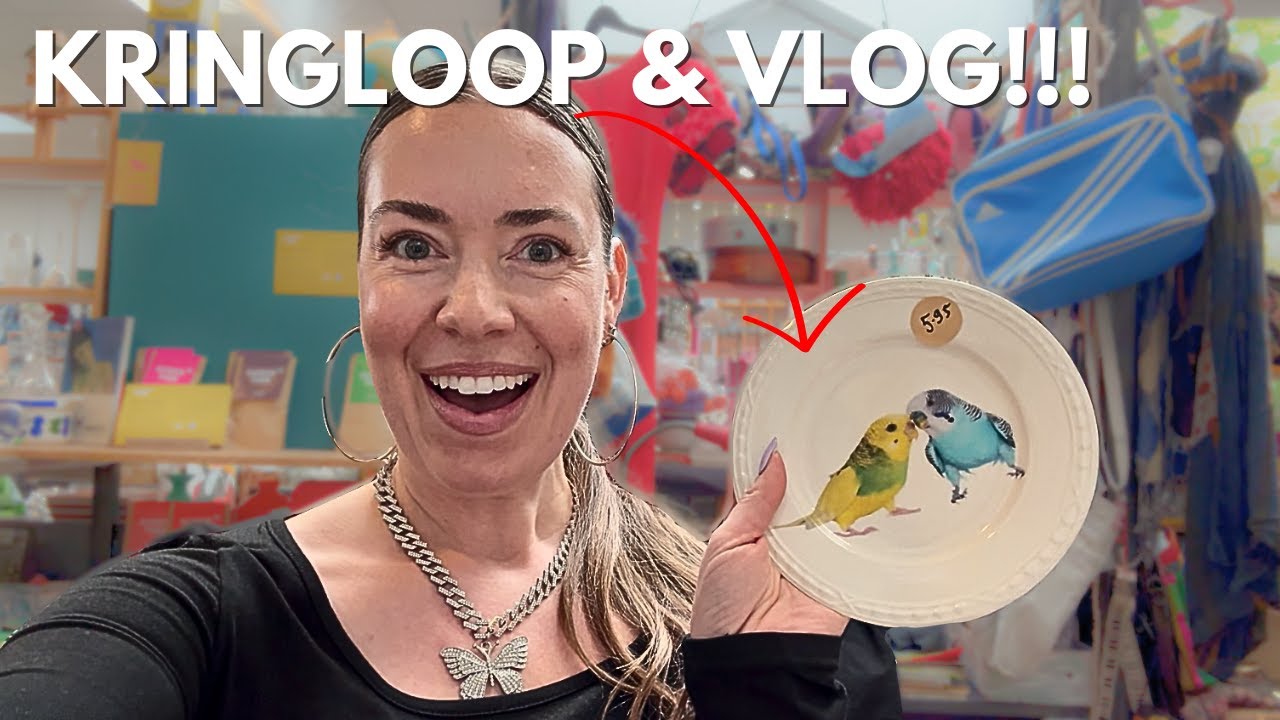 KRINGLOOP SHOPPEN in ROTTERDAM 😍  LUNCHEN met VRIENDIN & RAP schrijven 😏🎤 | &hearts; iamtheknees