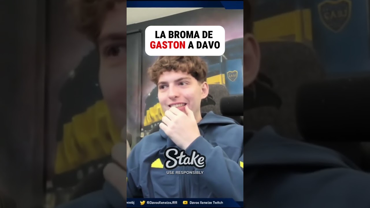 LA BROMA DE GASTON A DAVO #davooxeneize #davo #gastonedul #puerrul