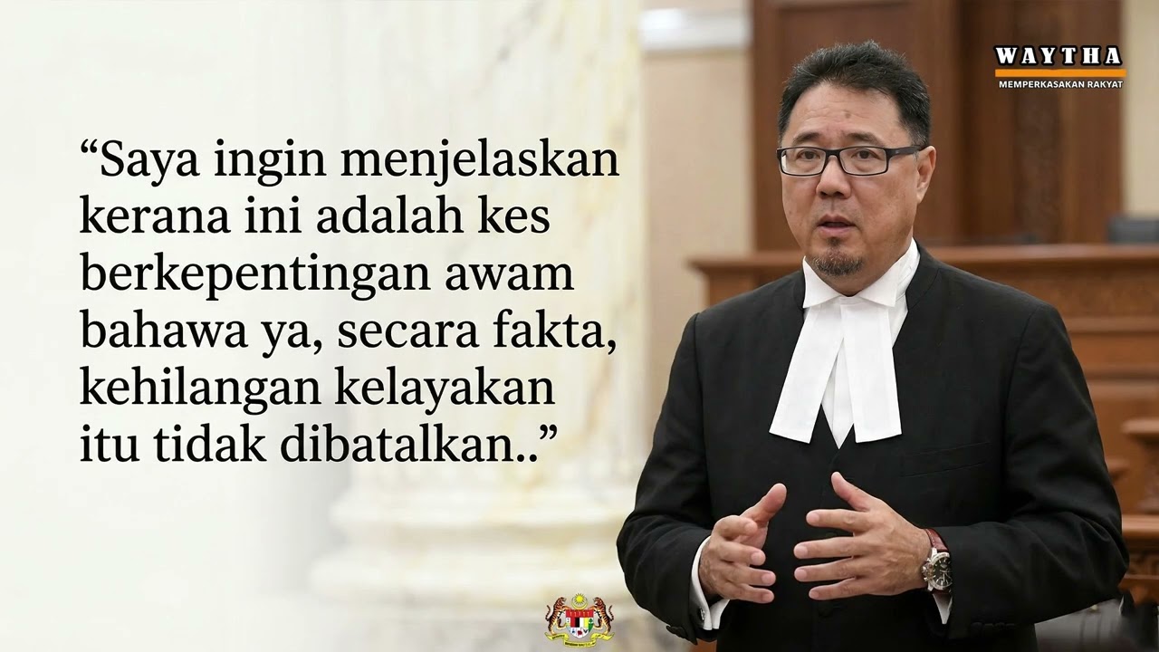 Keabsahan Anwar sebagai PM. Peguam akui kehilangan kelayakan Anwar tidak dibatalkan.