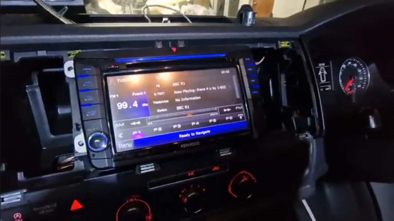 Vw T5.1 T6 transporter fit aftermarket kenwood dnx head unit