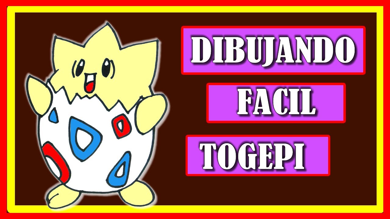 DIBUJANDO TOGEPI #togepi #pokemon #pokemongo #evoluci&oacute;n #huevopokemon #bebe
