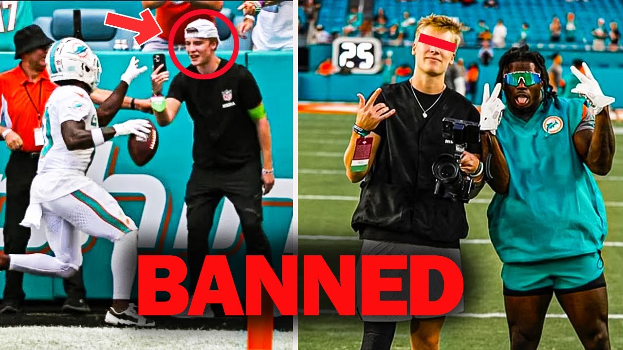 Fans Who Are BANNED From The NFL Forever