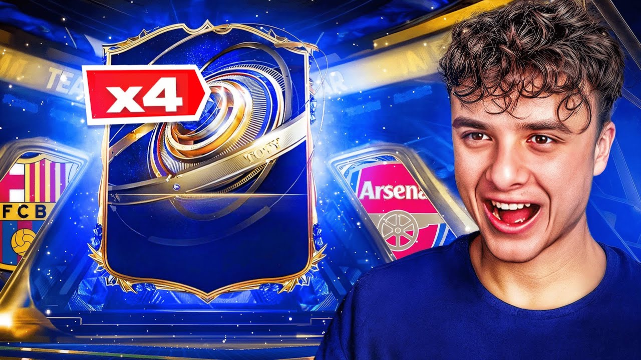 COŚ NIESAMOWITEGO.. 4 KARTA TOTY TRAFIONA!! 💙⚡ FC26: ULTIMATE TEAM
