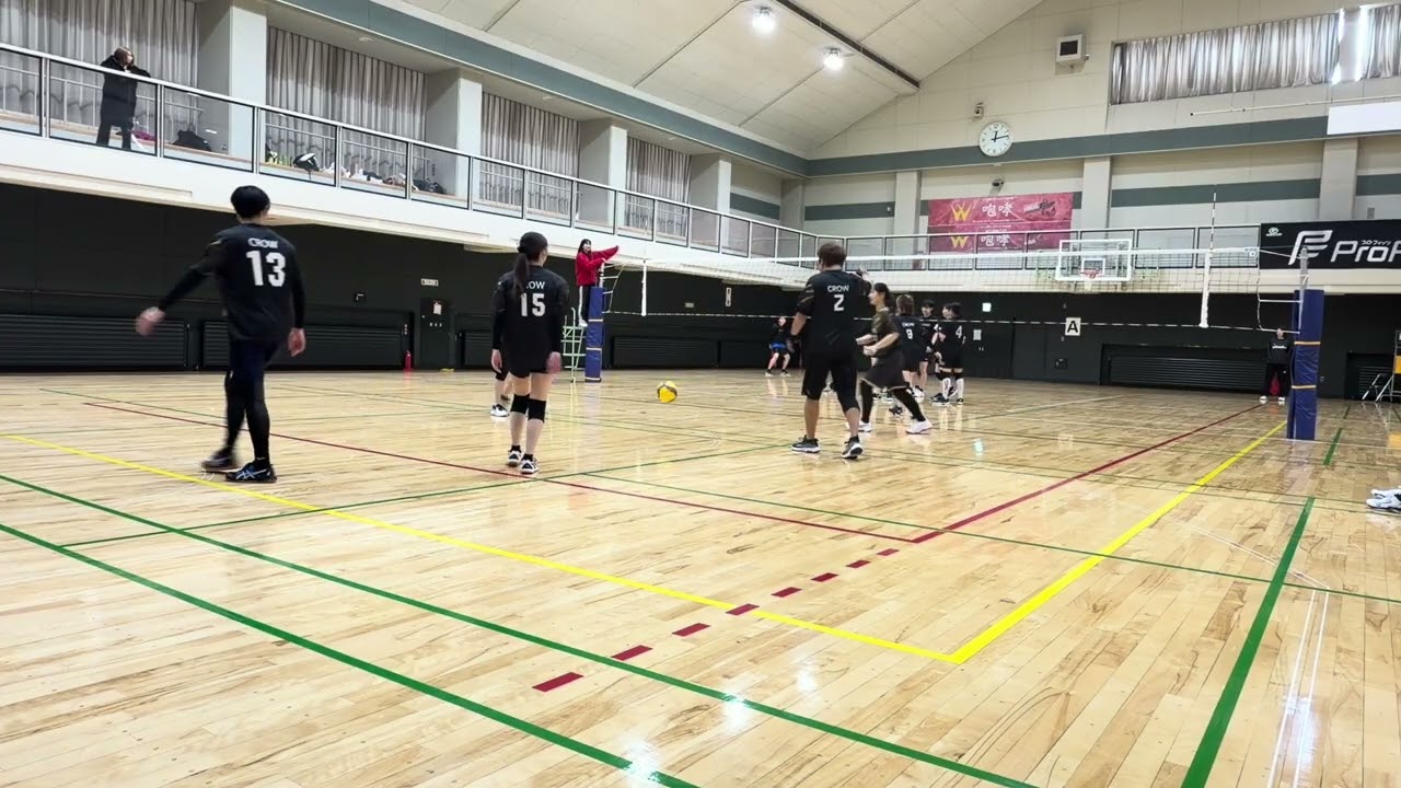 バレンタインカップ　CROW Type-B VS ちーむずちゃ 1セット目