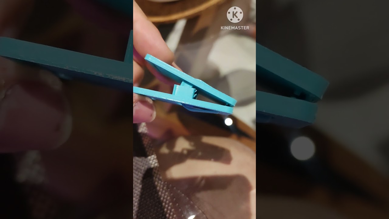 3d printed bag or paper clip adjustable tension via spring change. thingiverse wes20011 for stl file