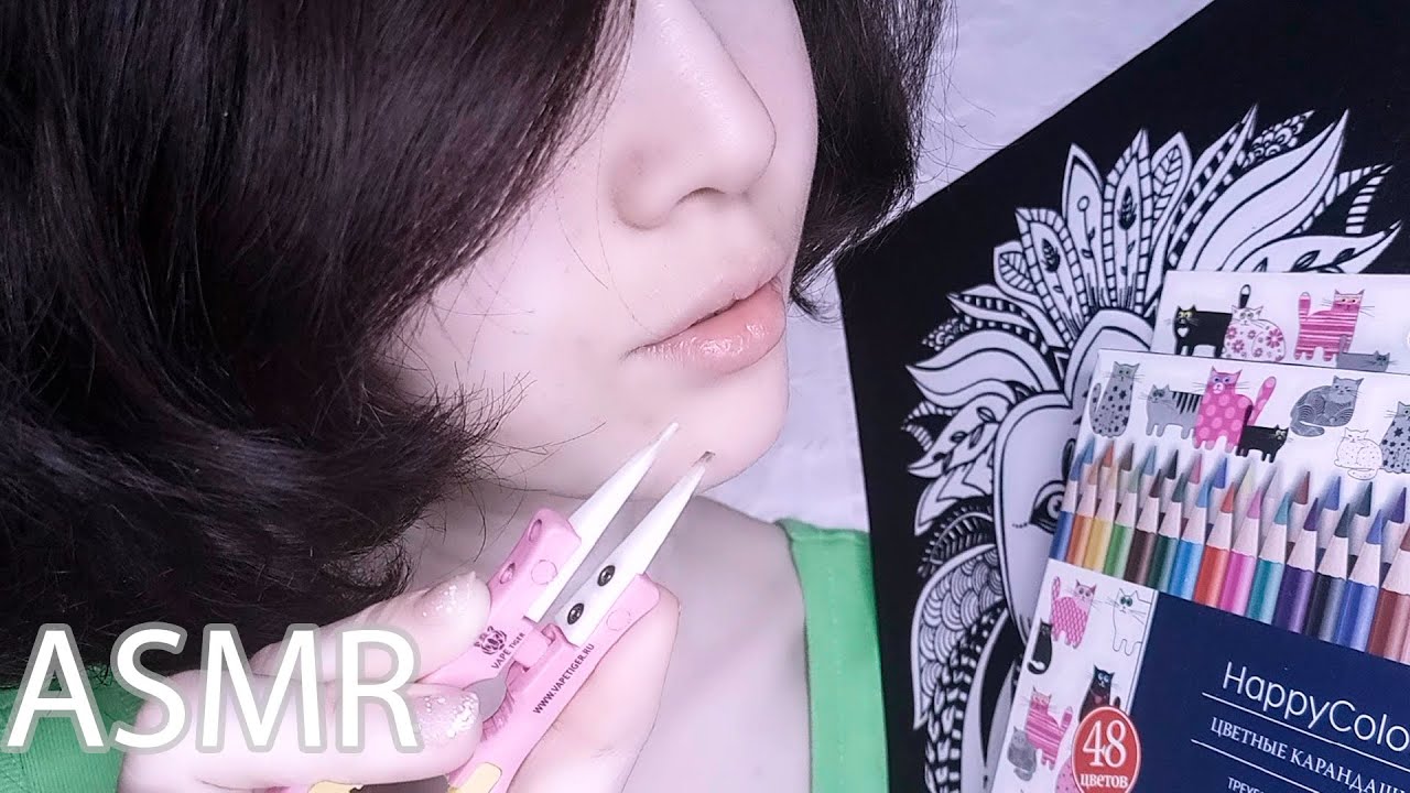 АСМР трейсинг по тебе, по вещам, для сна, шёпот | ASMR tracing your face, for sleep, whisper