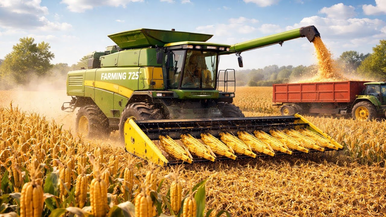Farming Sim 25:Turbo Tractors and Rapid Harvesting