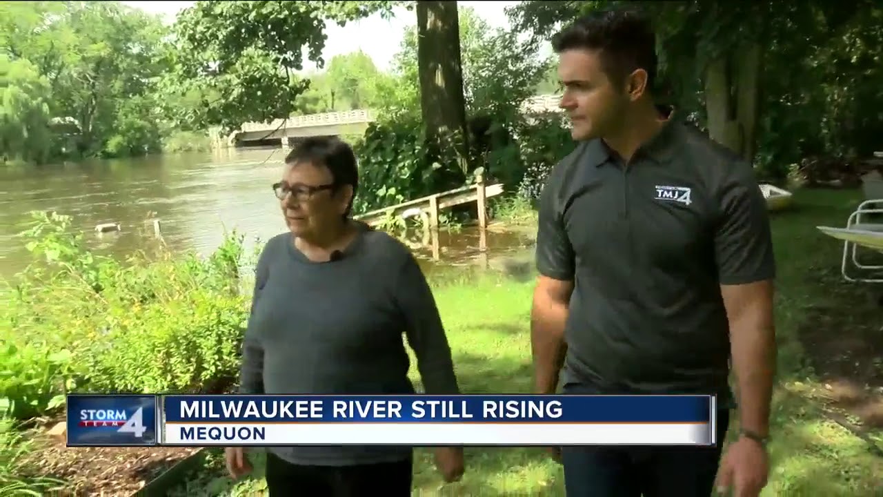 Ozaukee County copes with flooding as Milwaukee River continues to rise