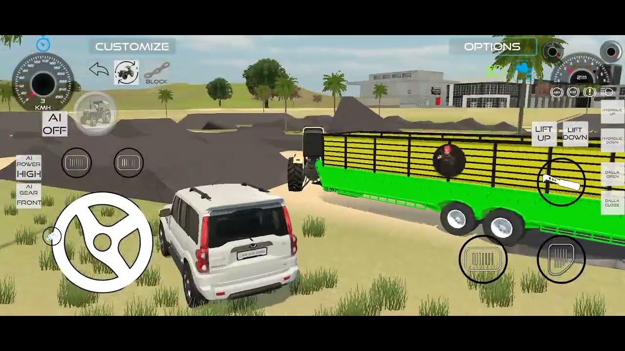 16 November 2025 Simulator Scorpio Car Game And Tractor Car Games | Scorpio Loading Wala Game |
