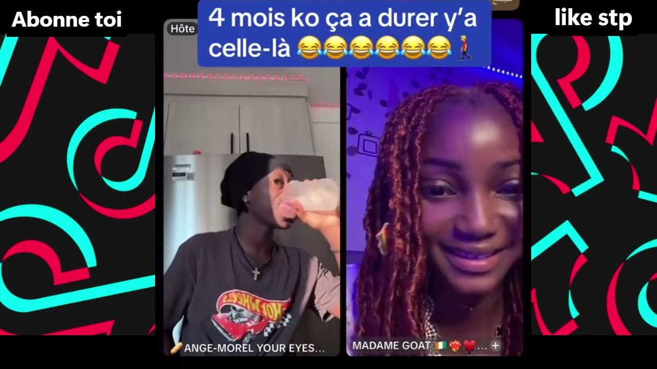 🇨🇦 🇫🇷 💋LA FEMME DU GOAT EST DANS LE LIVE DE ANGE MOREL (REVERSE) 🤣🤣 #tiktok #paris  #divertissement