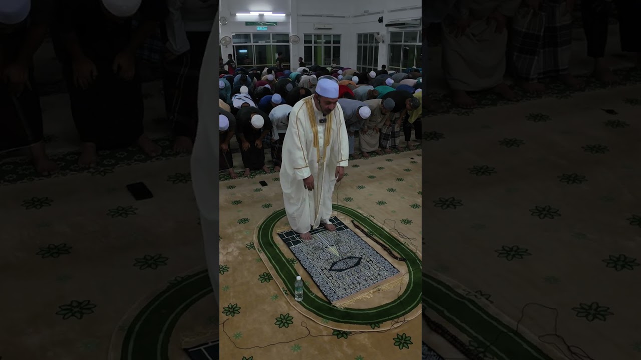 Solat Sheikh Heiqal Di Masjid Tok Machang Raub Pahang