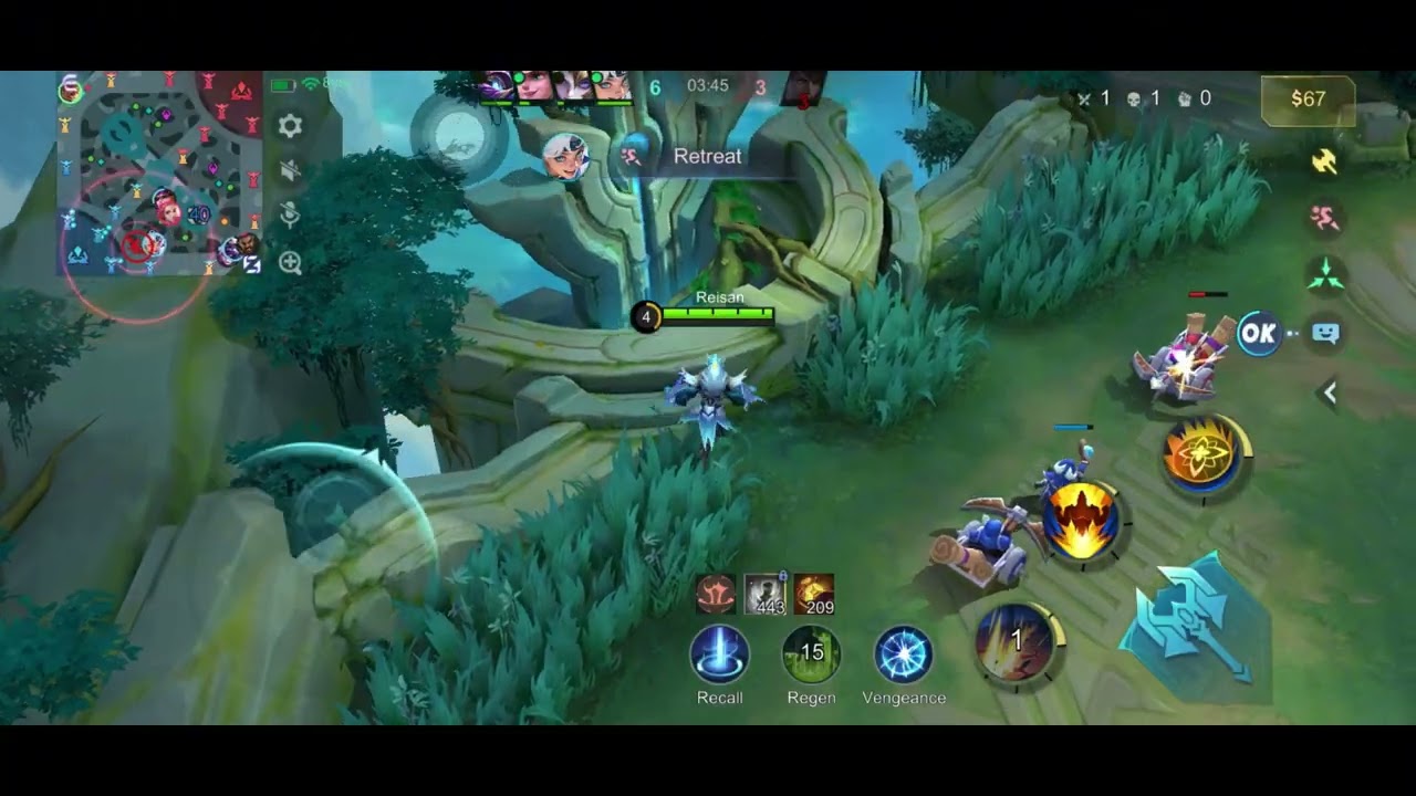 Not MVP, but my gold laner was | Gatotkaca in rank - assists