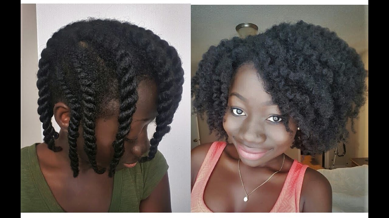 Natural Hair | Flat Twist Out Step By Step Tutorial