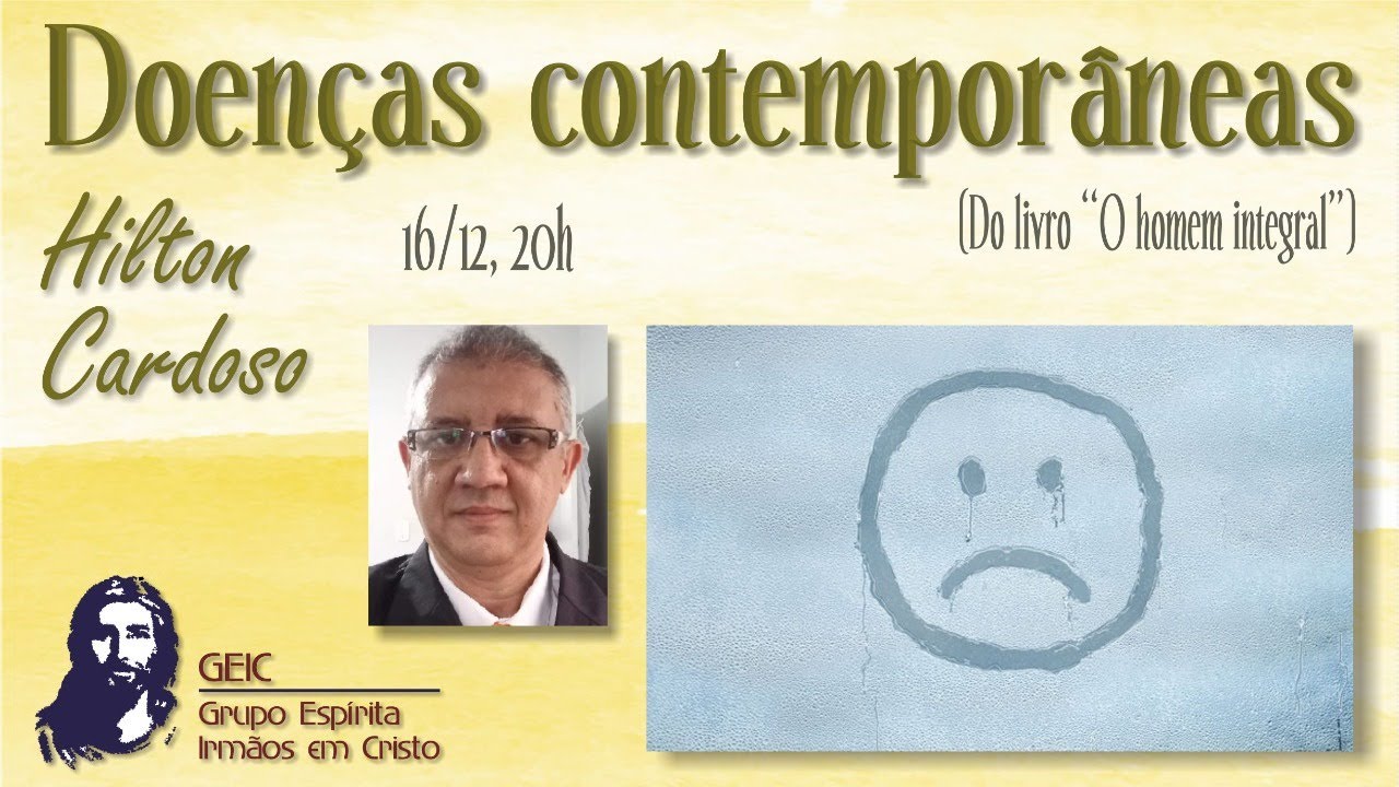 Palestra do Geic - Hilton Cardoso: "Doenças contemporâneas"
