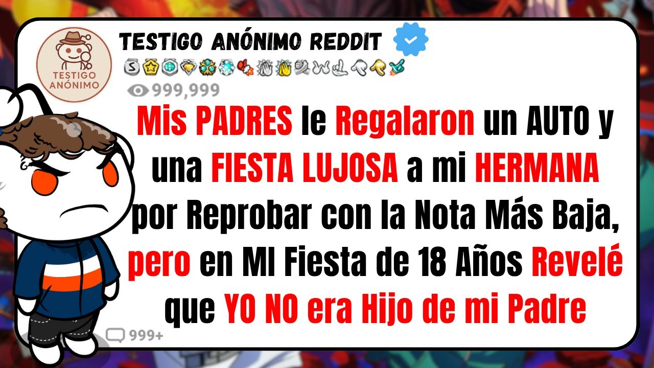 Mis PADRES le Regalaron una FIESTA LUJOSA a mi HERMANA por Reprobar, pero en MI Fiesta de 18 Años...