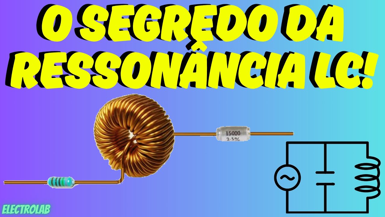 Como Funciona a Ressonância LC? Explicação Simples e Visual!