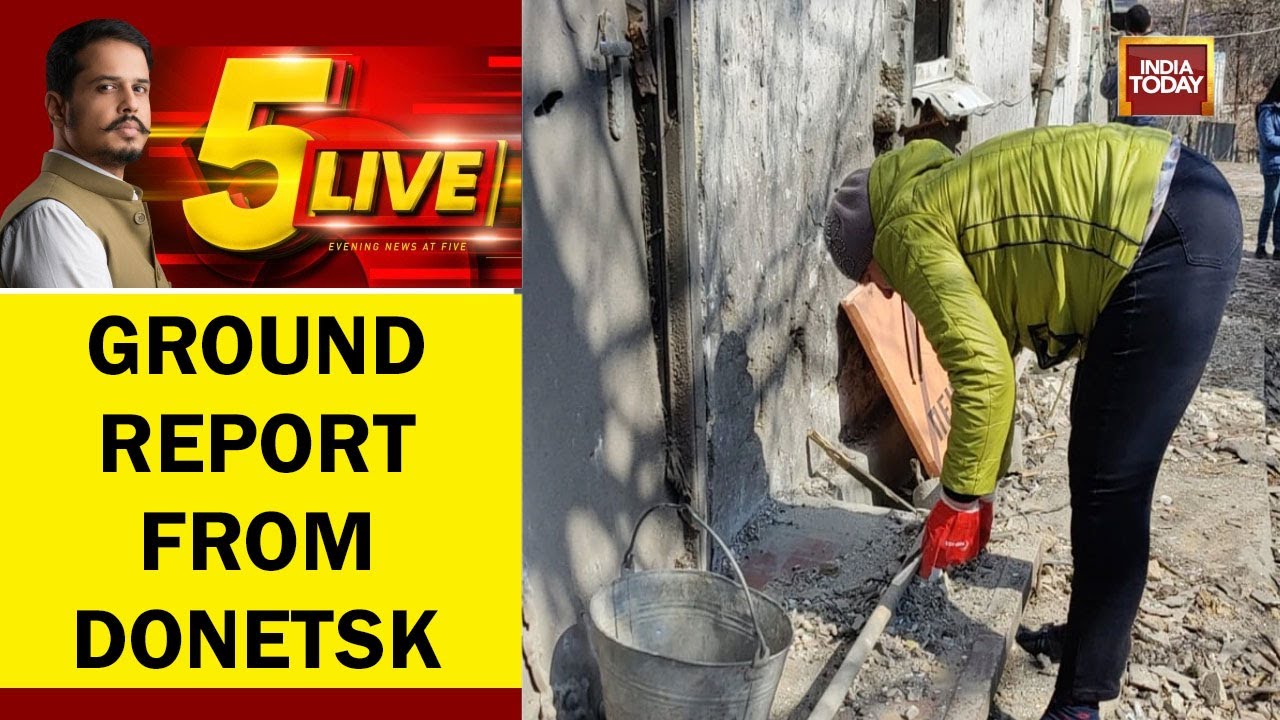 Houses In Ukraine&rsquo;s Donetsk Left In Ruins After Missile Attack | Ground Report
