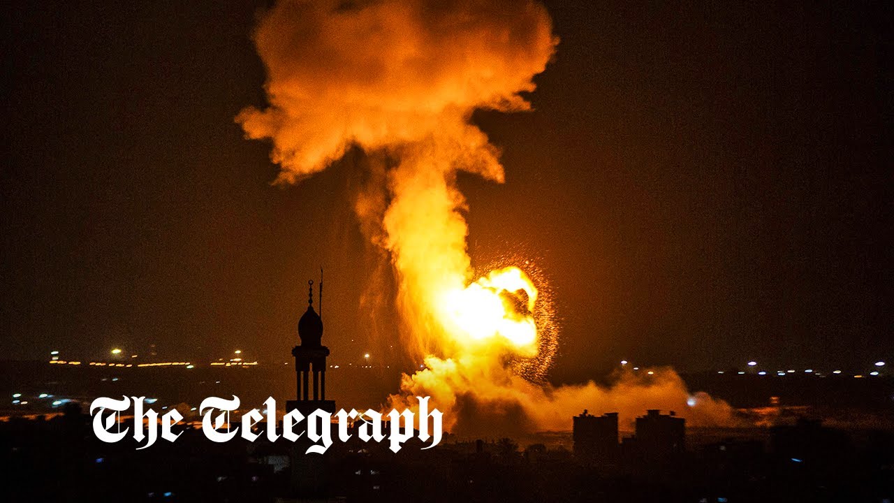 Gaza launches barrage of rockets into Israel after strike kills Palestinian commander
