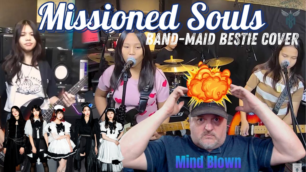 INCREDIBLE Young Family Band - Missioned Souls - Covers BAND-MAID's 'Bestie' | Jaw-Dropping Talent!