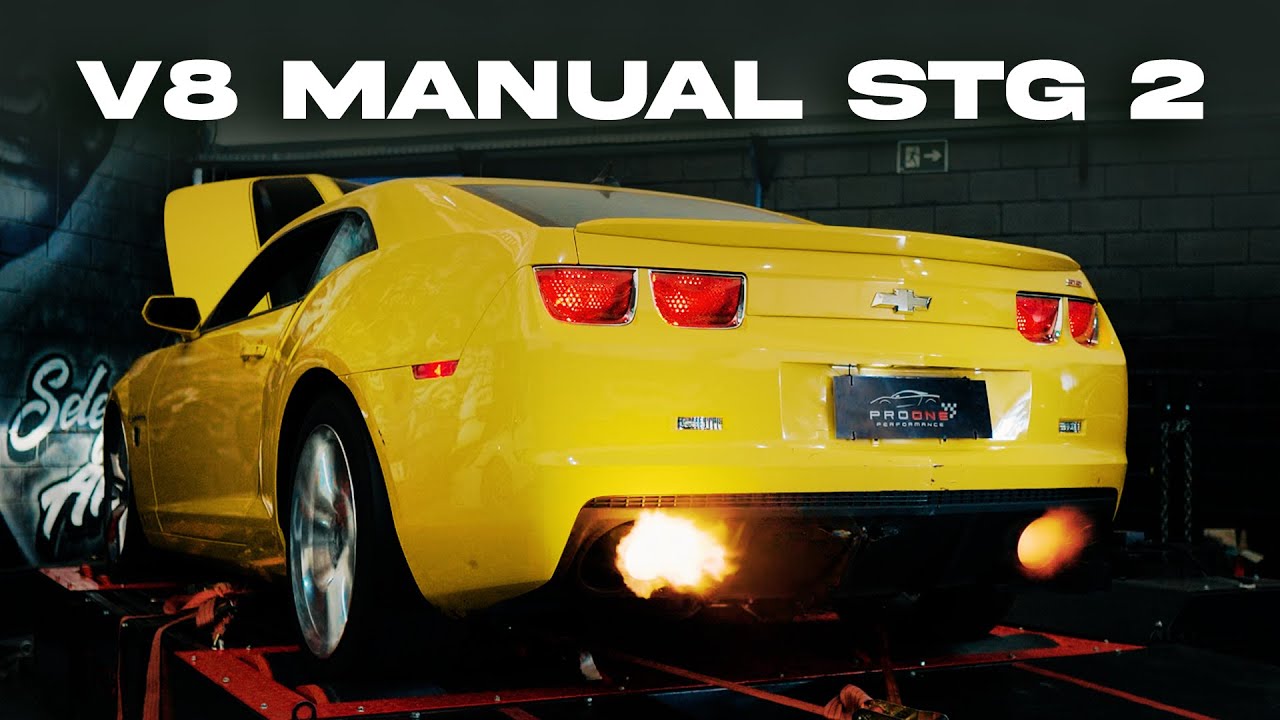 CAMARO V8 E CÂMBIO MANUAL? SIM! UM MONSTRO COM MAIS DE 400WHP!