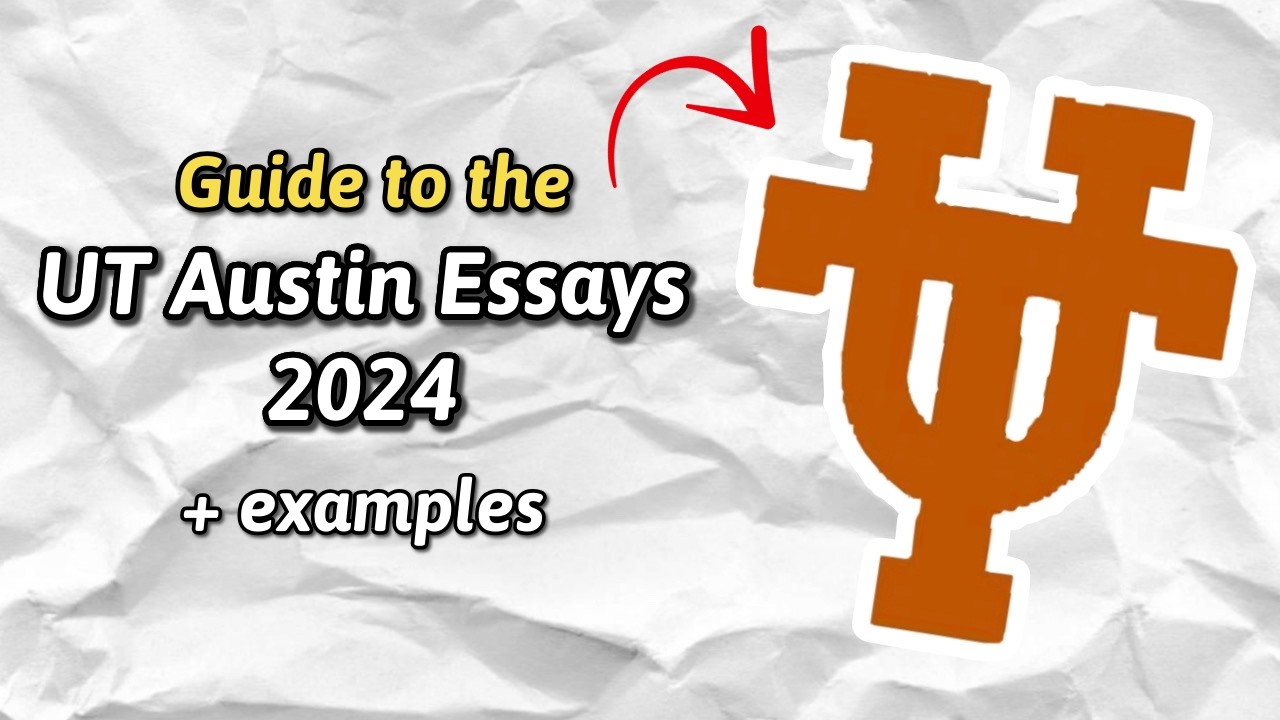 How to write the new UT Austin essays + examples (from a UT BME admit)