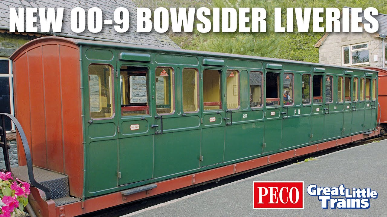 NEW Bowsider Coach liveries in OO-9!