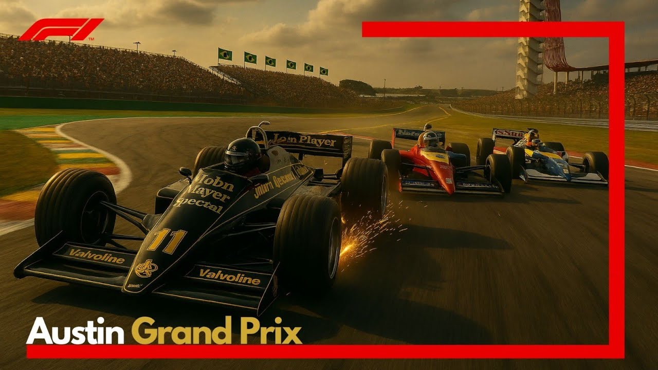 Racen in Austin met de Lotus uit de jaren 50 | F1 Race #33 | Austin Grand Prix |