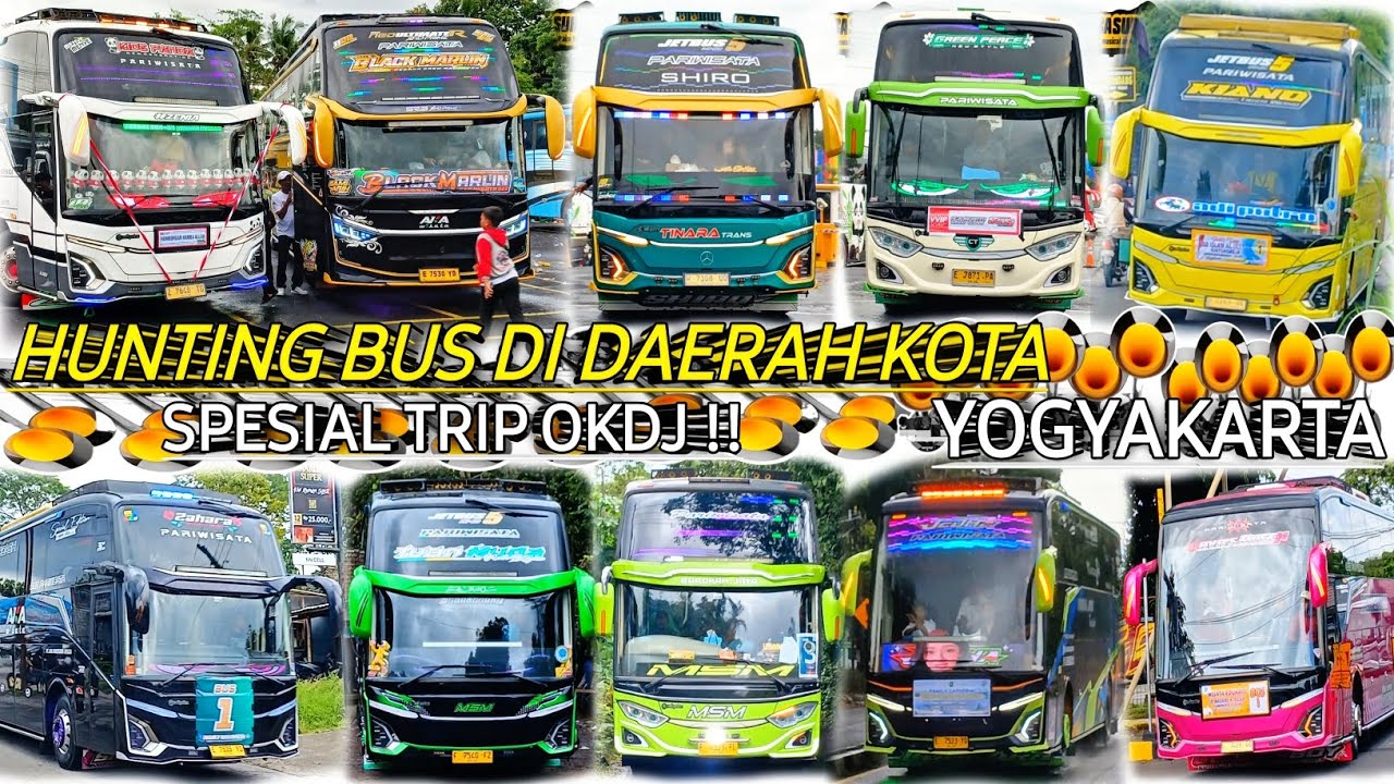 HEBOH‼️ JOGJA FULL GACOR 📢📢💃💃, Hunting Bus Di Daerah Kota Jogja & Huntung Trip OKDJ FULL BASURI😍😍🥰🥰
