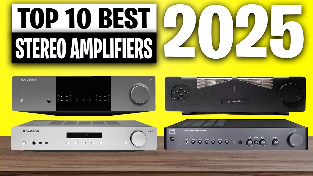 Top 10 Best Stereo Amplifiers of 2025 🔊 | Ultimate Audiophile Guide!