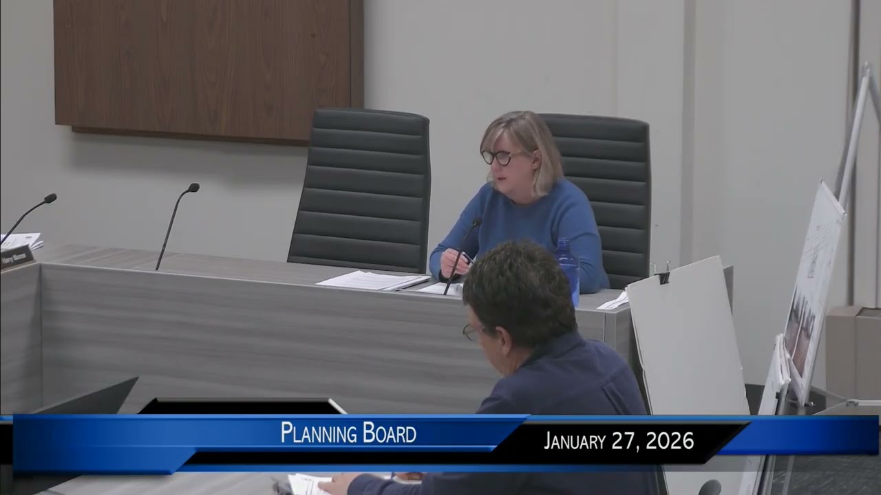 Planning Board Meeting January 27, 2026