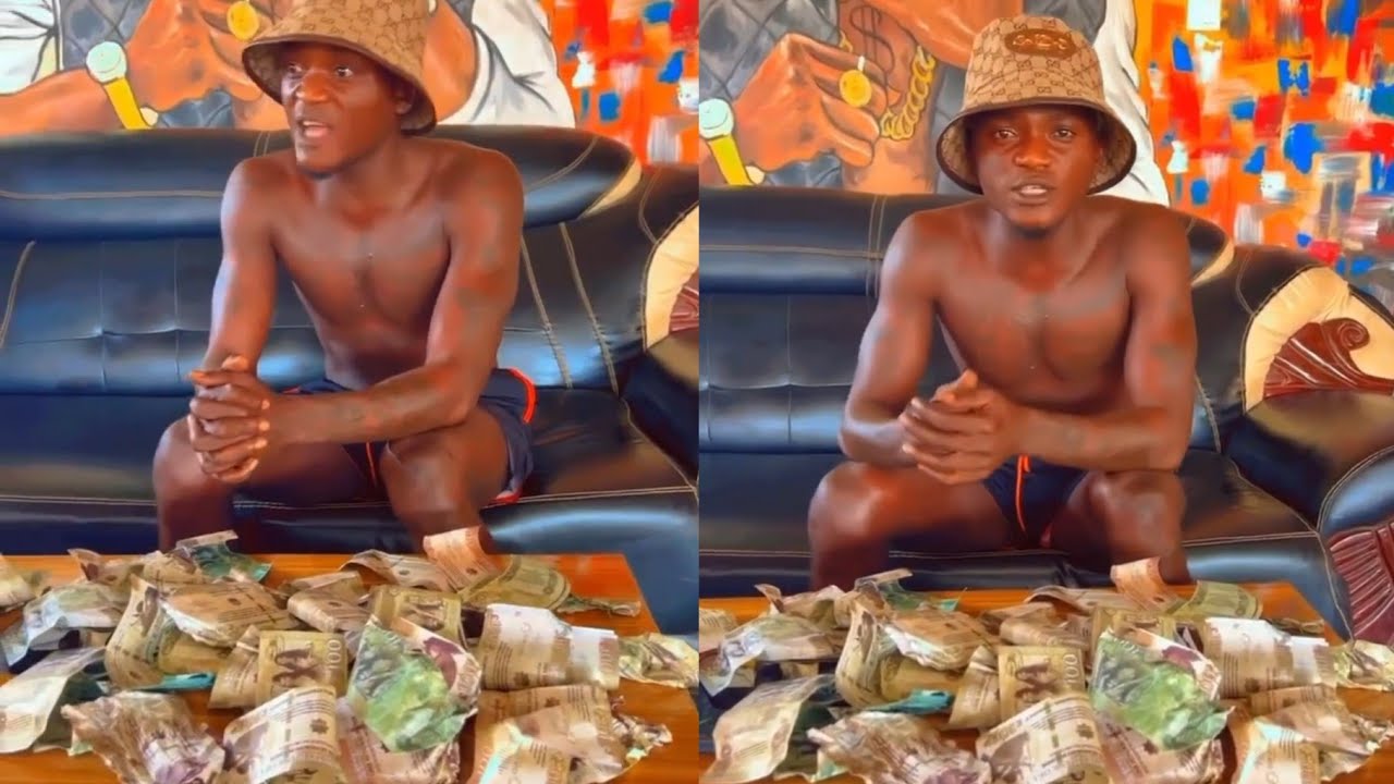 PORTABLE CRIES OUT OVER FAKE CURRENCIES SPRAYED HIM AT YESTERDAY'S SHOW IN SHAGAMU