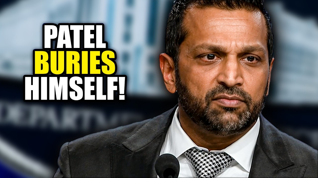 Kash Patel CAUGHT Lying&hellip; His OWN Lawsuit EXPOSES Him!