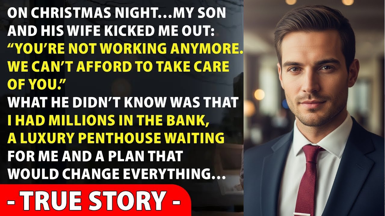 At Christmas, My Son Kicked Me Out When He Found Out I Lost My Job— He Had No Idea I Had A Secret