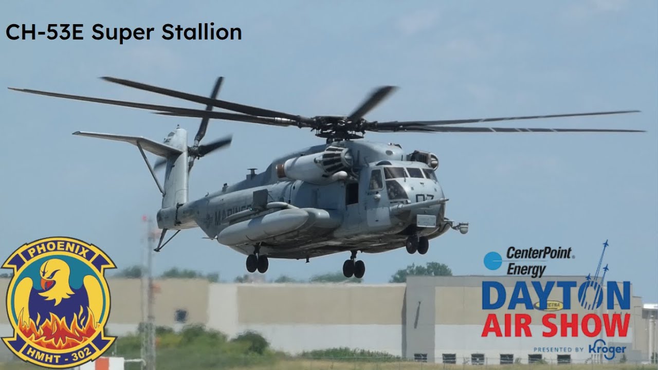 USMC CH-53E Super Stallion - 2025 CenterPoint Energy Dayton Airshow