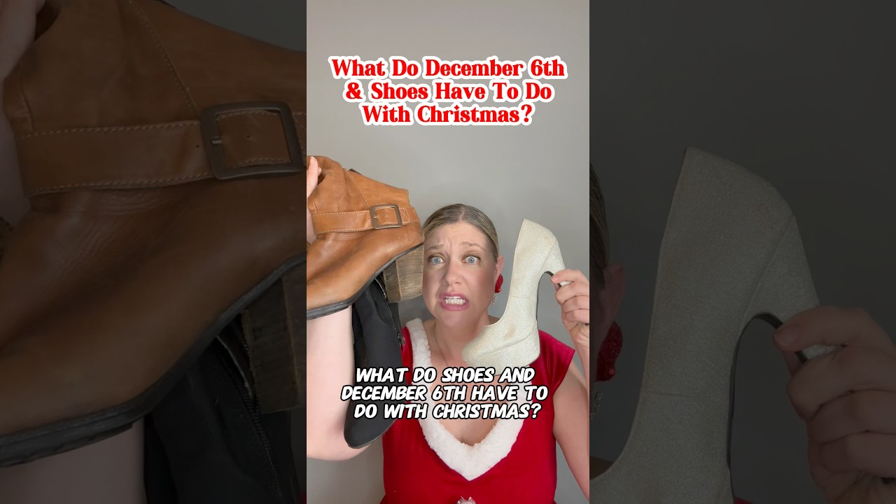 What do shoes & December 6th have to do with Christmas? #christmas #traditions #christmastraditions