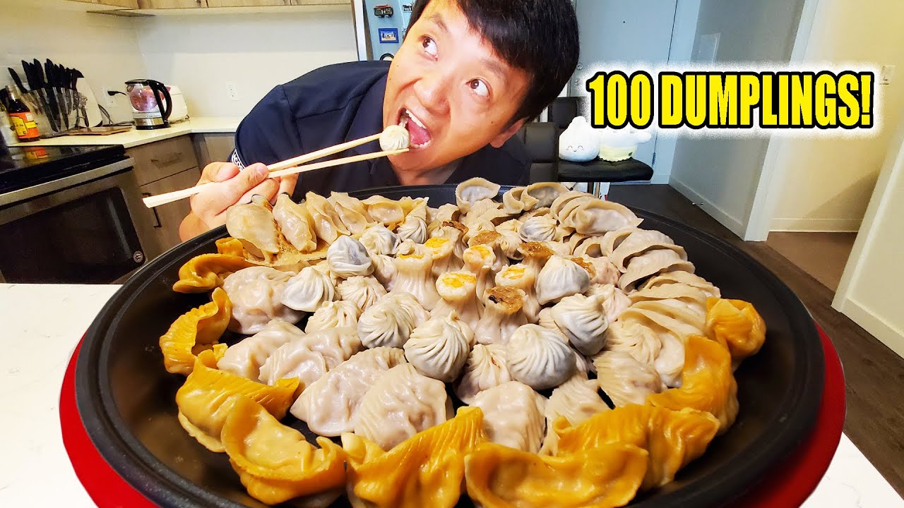 Trying EVERY DUMPLING on Ding Tai Fung Menu (100 DUMPLINGS) 鼎泰丰 & SCARY STORY TIME