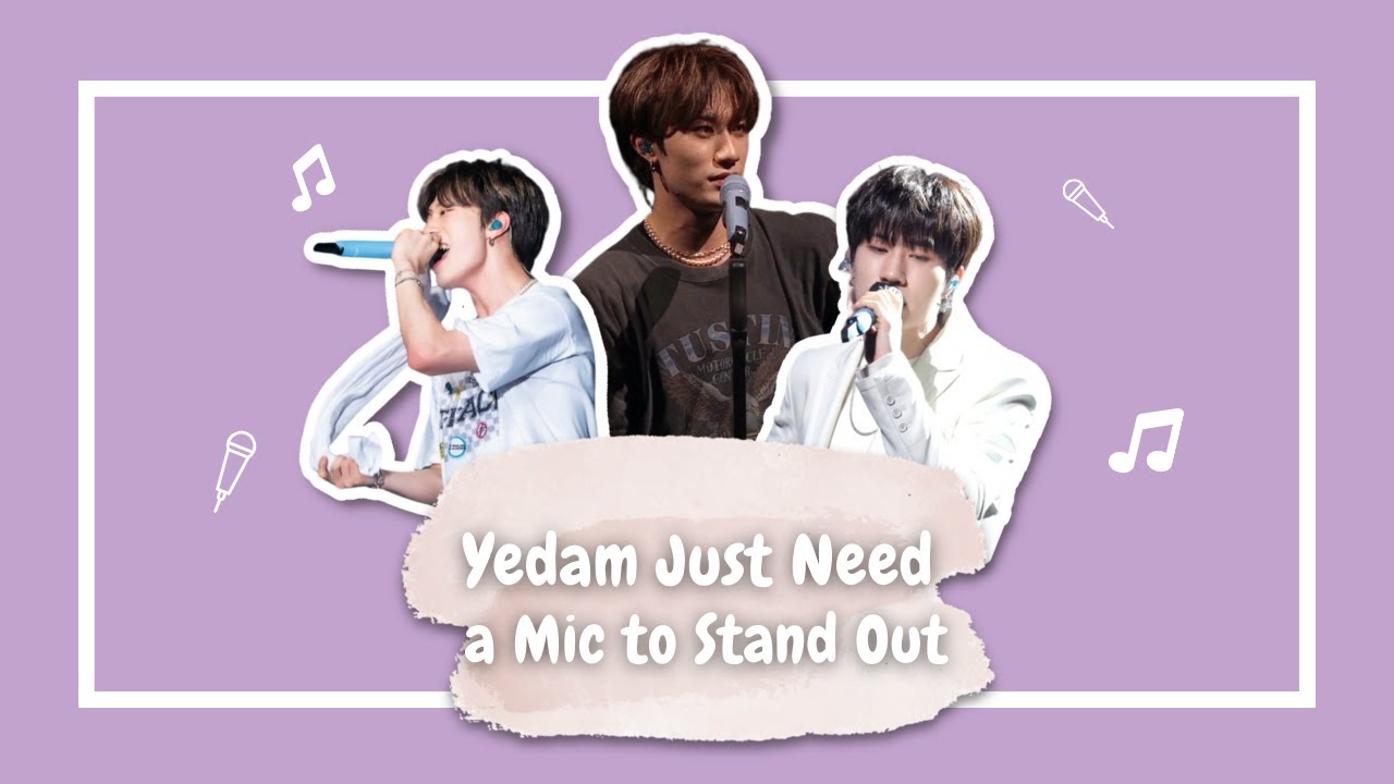 Bang Yedam Just Need a Mic to Stand Out - Treasure (Yedam's Singing Compilation)