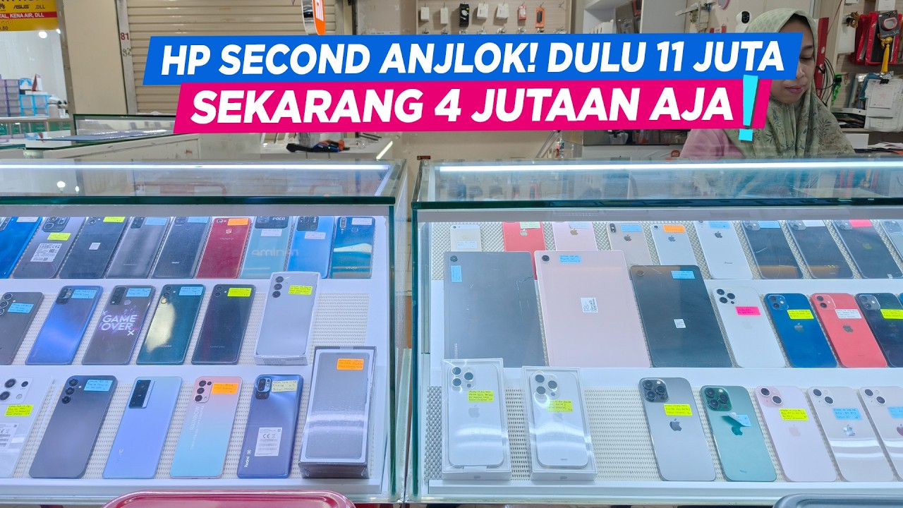 Cek Pasar Offline! Harga Hp Second ANJLOK, vivo X70 Pro Cuma 4 Jutaan! #MarZoom 326