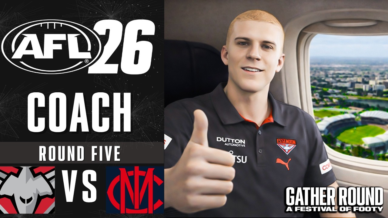 GATHER ROUND - Карьера тренера в AFL 26 | Эпизод 5 - Эссендон 2026
