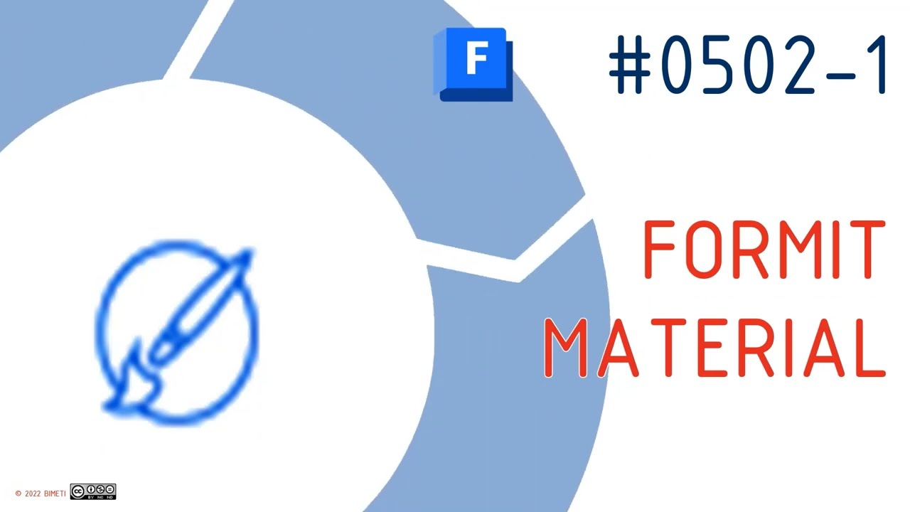 #BIMTraining #FormitTraining #Formit #0502_1 MATERIAL