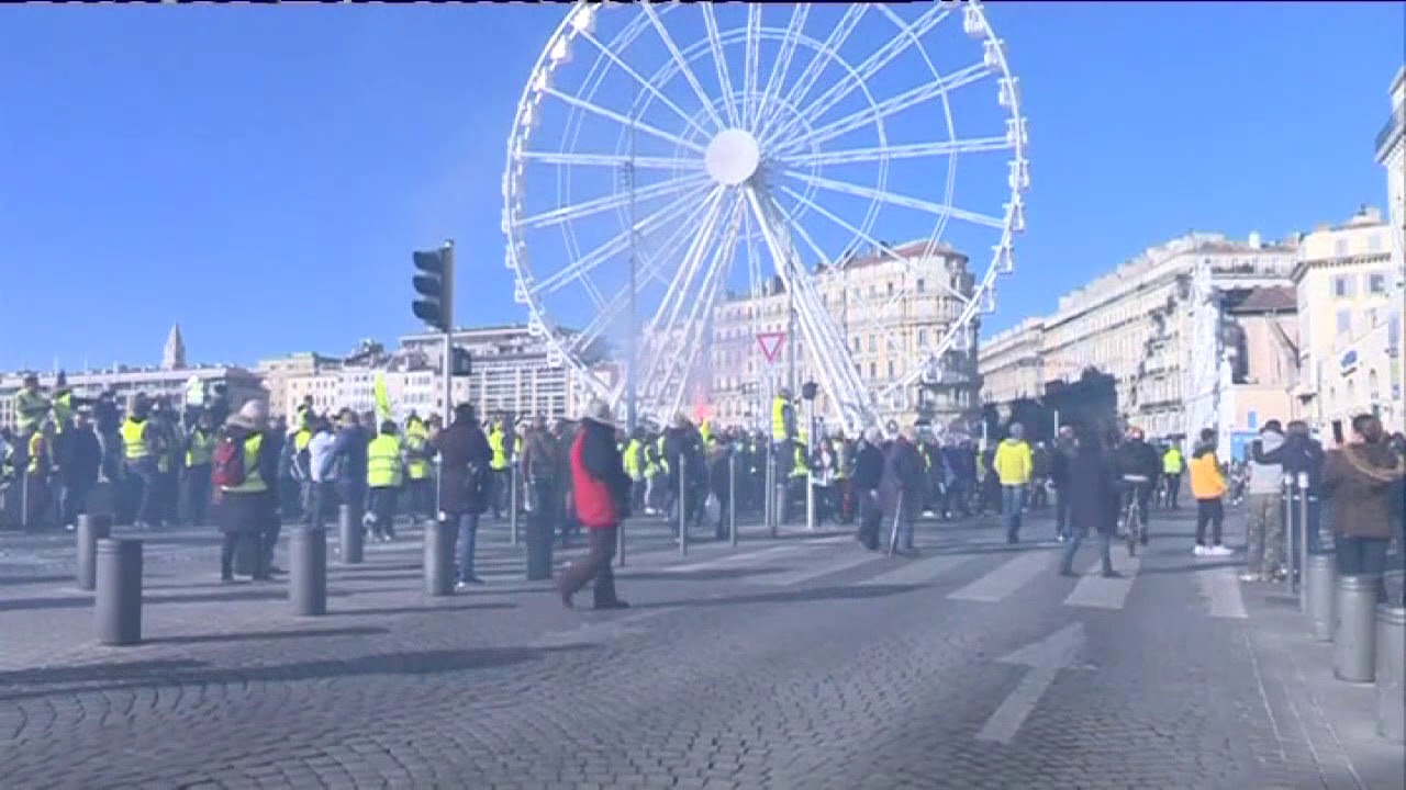Gilets jaunes : un samedi sous tension à Marseille