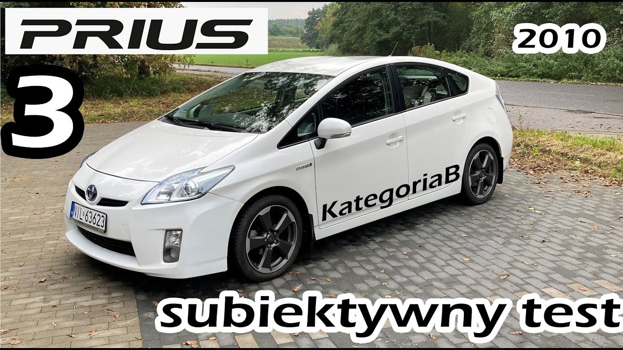 Toyota Prius 3 2010 - subiektywna recenzja - Kategoria B. test PL
