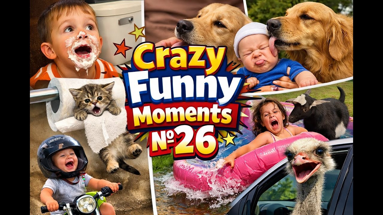TRY NOT TO LAUGH | Crazy Funny Moments #26