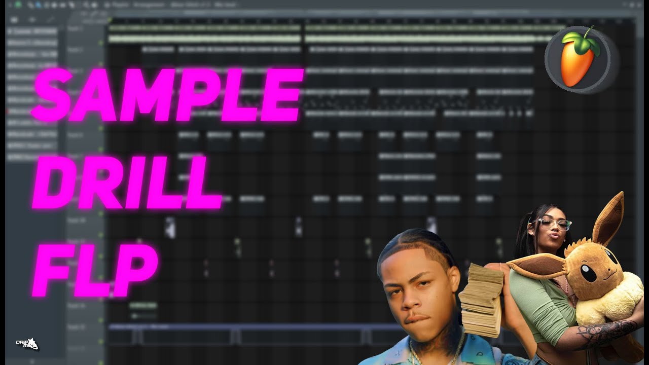 [FREE FLP] How to make SAMPLE NY DRILL BEATS (With JERSEY SWITCHUPS) in 2023 - FL Studio 21 tutorial