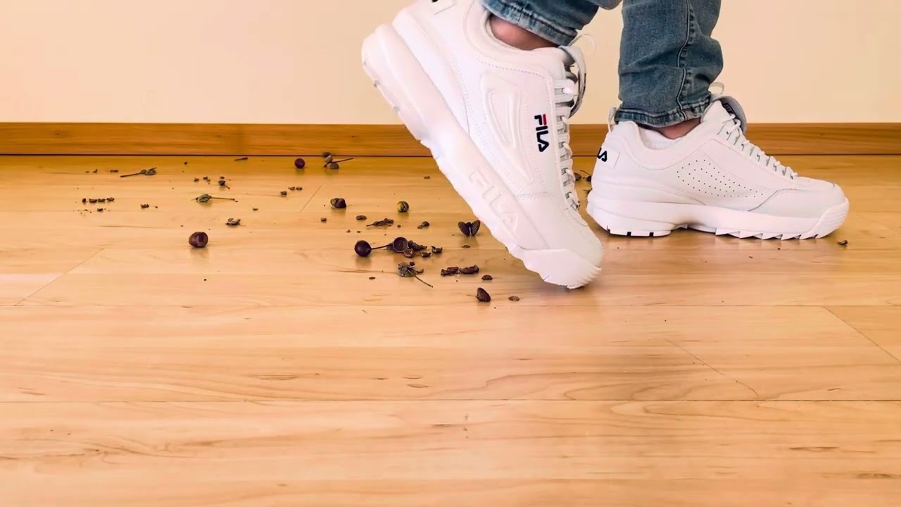 Acorns don’t belong indoors… or do they? Fila Disruptor crush 