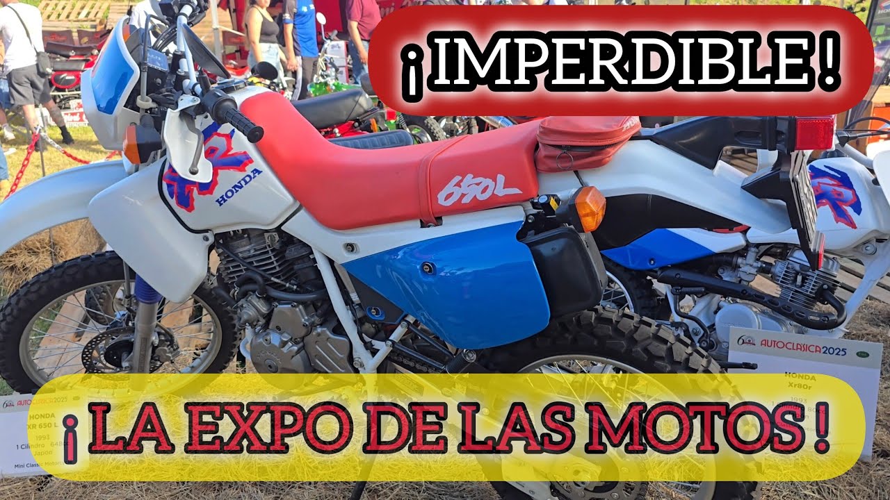 ¡La pasión por las motos al máximo! Recorrido por Autoclásica 2025.