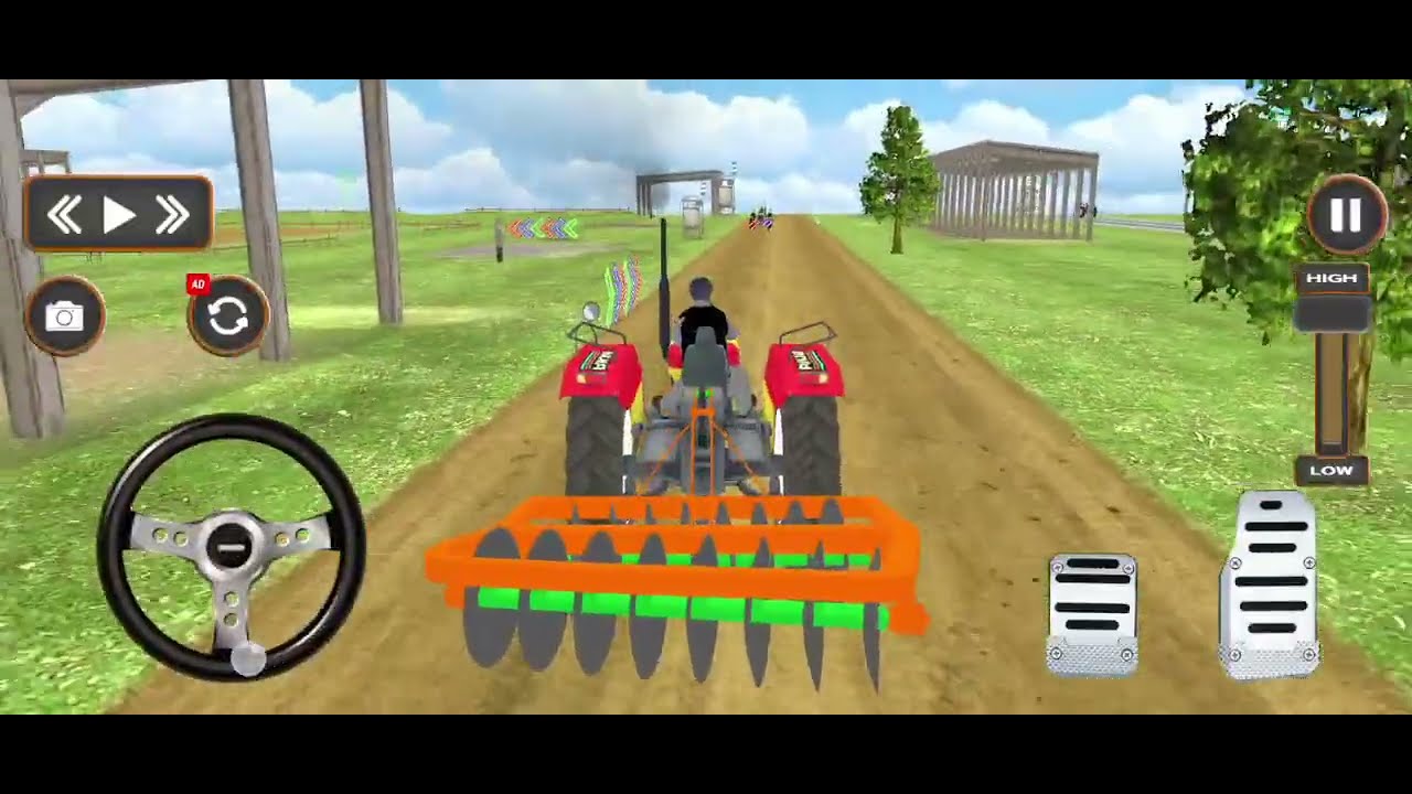 Indian Tractor fharmar simulator 😰😰😰😰😰😰😭😭😭😱😱