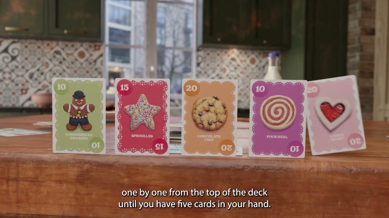 How-to-play Cover Your Cookies from Grandpa Beck's Games