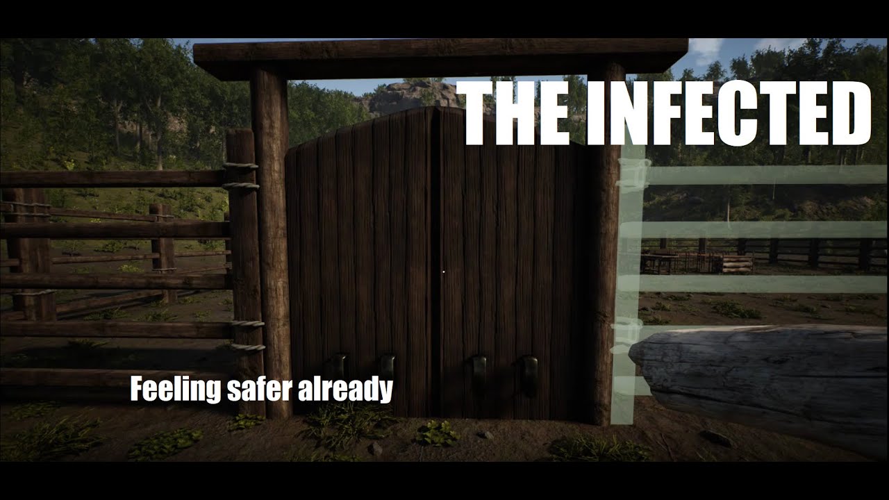 The Infected Ep. 3 - We have a fence and gate. Come get me Vambies!!!