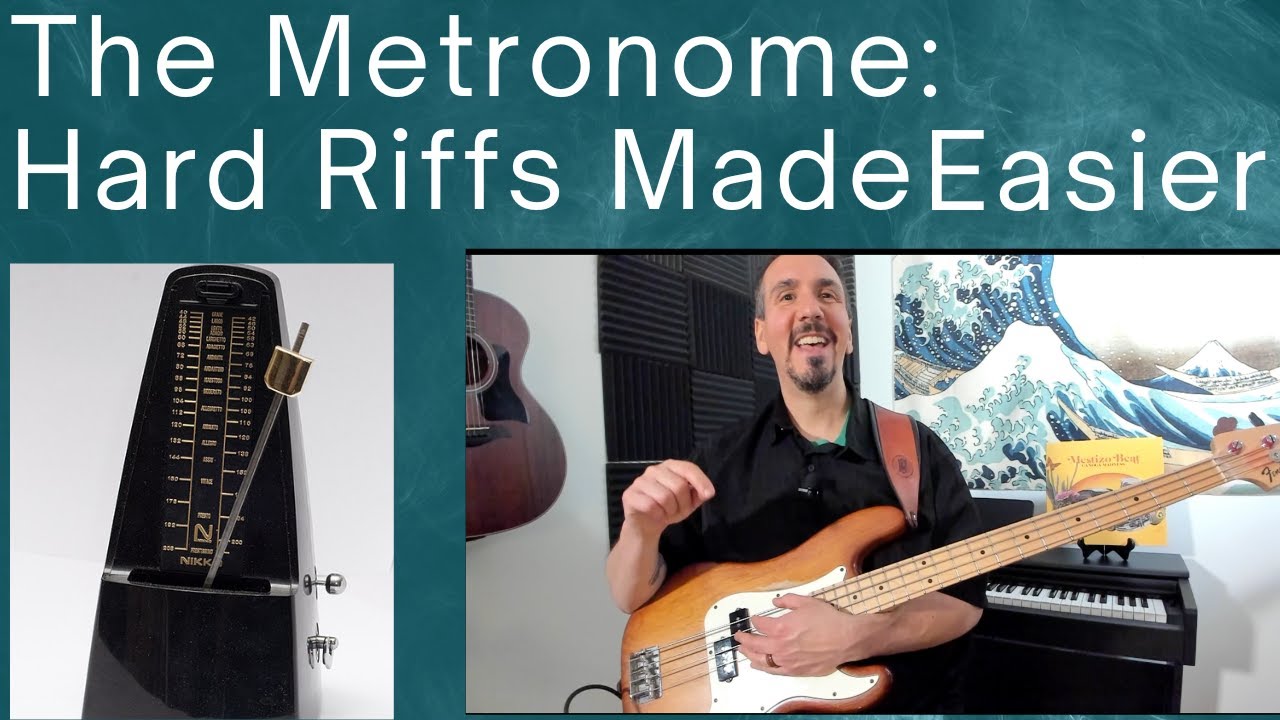 How to Use A Metronome to Help Play Difficult Riffs Our Best Friend and Worst Enemy - The Metronome